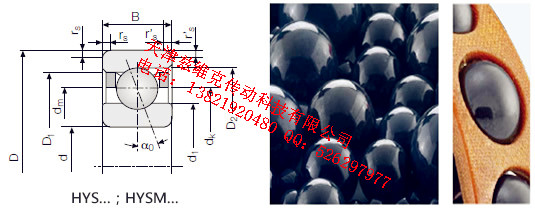 GMNHYSM605CTAUP+DUL角接觸球軸承圖紙